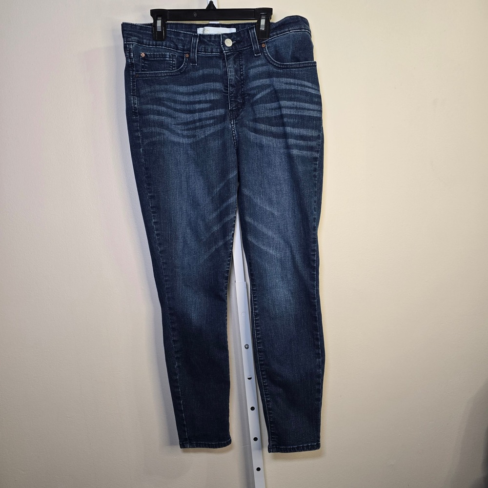 Signature Levi Strauss Gold Label Skinny Jeans Dark Wash Womens‎ sz W33